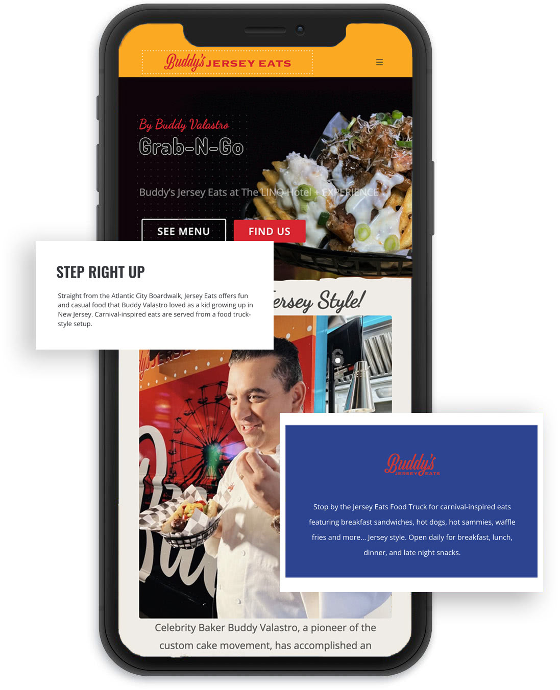 iPhone example website Image